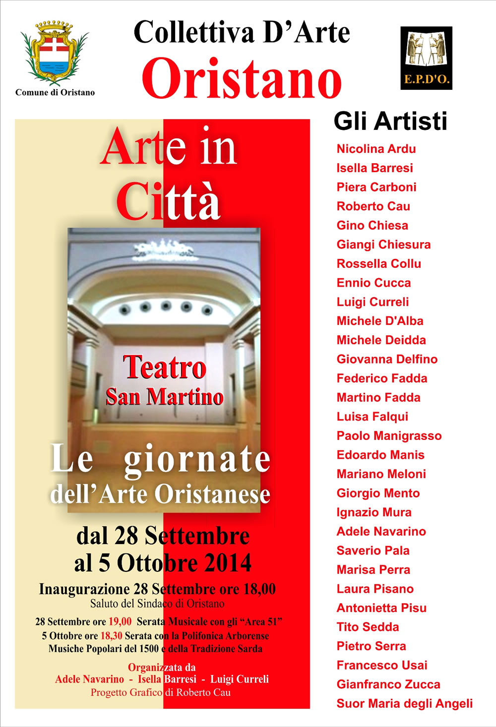 Collettiva D'Arte Teatro San Martino Oristano
